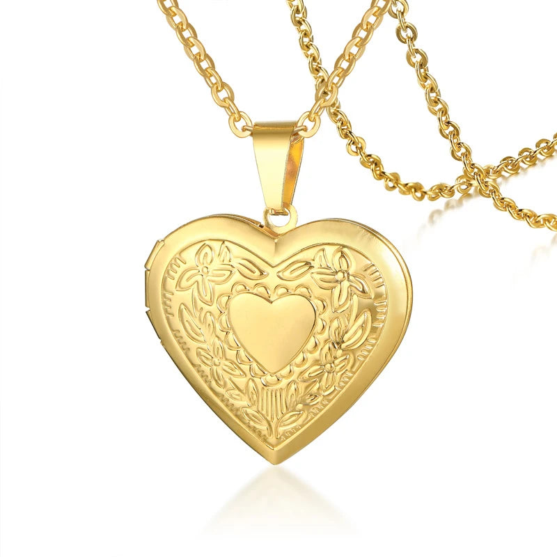 Heart photo pendant   [写真はDMまで!]