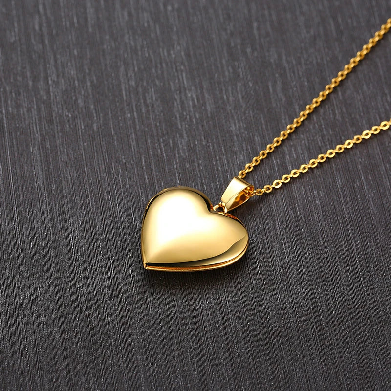 Heart photo pendant   [写真はDMまで!]