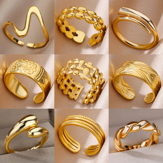 Gold Design ring